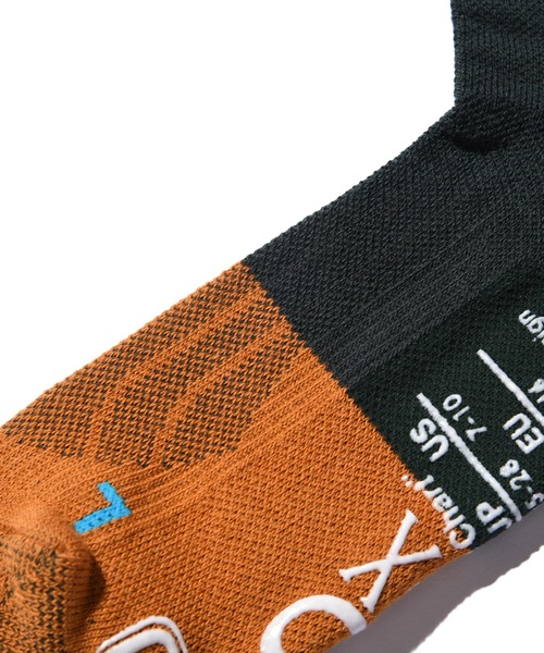ANDSOX(アンドソックス)の「SUPPORT PILE SHORT ANKLE サポートパイルショートアンクル(ソックス/靴下・メンズ・パープル/ネイビー/ホワイト×ネイビー/インディゴブルー/グリーン/ホワイト×ブラック/オリーブ/ブラック/オフホワイト/マスタード/オレンジ・S/M)」の12枚目の写真