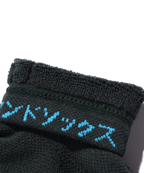 ANDSOX(アンドソックス)の「SUPPORT PILE SHORT ANKLE サポートパイルショートアンクル(ソックス/靴下・メンズ・パープル/ネイビー/ホワイト×ネイビー/インディゴブルー/グリーン/ホワイト×ブラック/オリーブ/ブラック/オフホワイト/マスタード/オレンジ・S/M)」の13枚目の写真