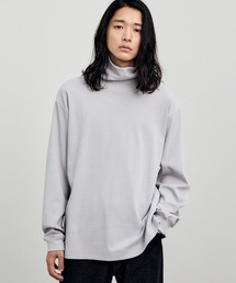WYM LIDNM（ウィム バイ リドム）の「LAYERED STRETCH TURTLE（Tシャツ/カットソー）」
