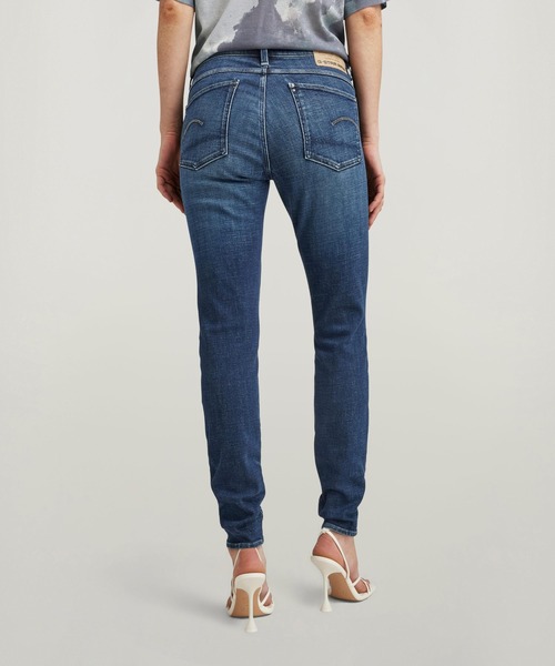 G-STAR(ジースター)の「LHANA SKINNY JEANS/ハイウエストスキニージーンズ/L28(デニムパンツ・レディース・インディゴブルー・25inch/26inch/27inch/28inch/24inch)」の2枚目の写真