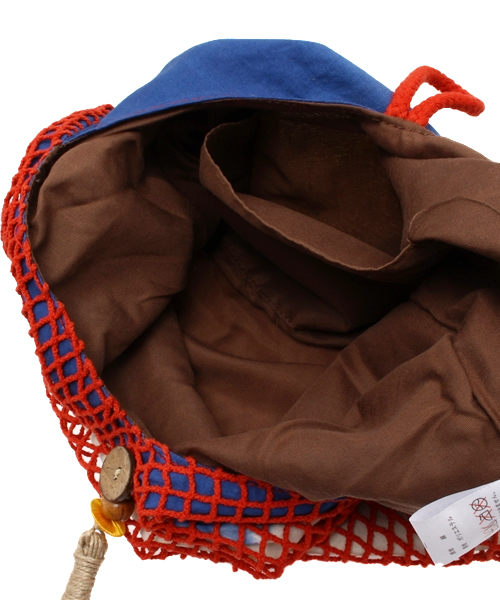 チャイハネ（チャイハネ）の「【チャイハネ】グラデーションネットバッグ（トートバッグ・レディース・ホワイト/パープル/イエロー/レッド/エメラルド・FREE）」の13枚目の写真