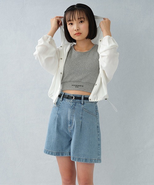 LOVETOXIC（ラブトキシック）の「シアーシャツブルゾン（シャツ/ブラウス・キッズ・ブラック/オフホワイト/ピンク・S/L/M）」の20枚目の写真