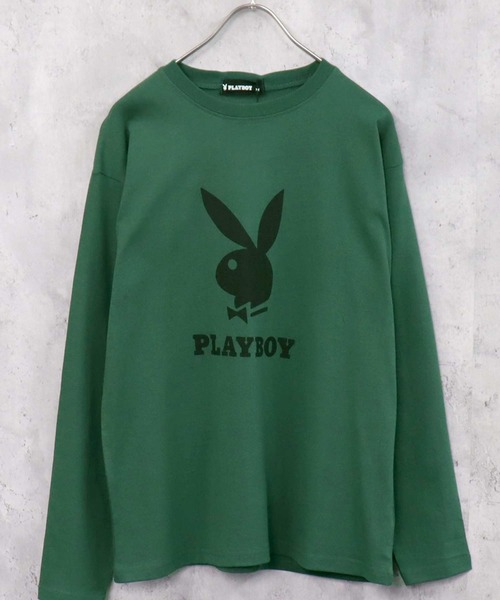 セール】PLAYBOY / プレイボーイ ビッグシルエットプリントロンT