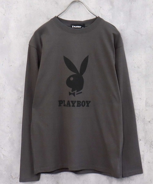 PLAYBOY / プレイボーイ ビッグシルエットプリントロンT（Tシャツ