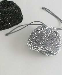 N.(N. Natural Beauty Basic) | ◆ベルベットスパンコール巾着(ビジネスバッグ)