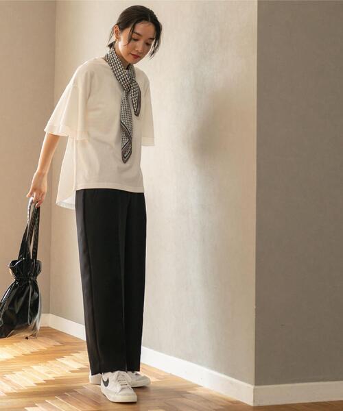 coen（コーエン）の「ジオメトリックレトロスカーフ（バンダナ/スカーフ・レディース・ブラウン/ネイビー・FREE）」の8枚目の写真