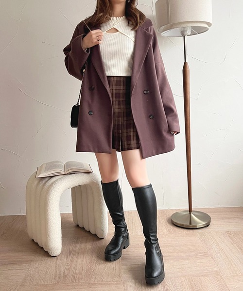 セール】ゆるジャケットアウター【ZOZOTOWN限定アイテム】（チェスター