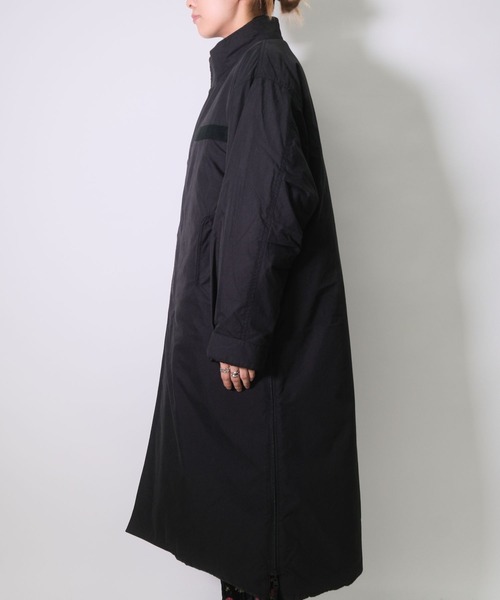 RAGEBLUE（レイジブルー）の「リバーシブルミリタリーコート（モッズコート・レディース・ブラック/ネイビー/オリーブ・FREE）」の7枚目の写真