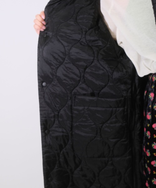 RAGEBLUE（レイジブルー）の「リバーシブルミリタリーコート（モッズコート・レディース・ブラック/ネイビー/オリーブ・FREE）」の15枚目の写真