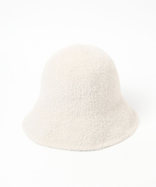 LEPSIM（レプシィム）の「シャギーバケハ　970224（ハット・レディース・アイボリー/ブラック・ONE SIZE）」の10枚目の写真