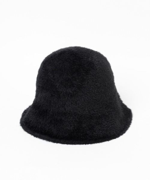 LEPSIM（レプシィム）の「シャギーバケハ　970224（ハット・レディース・アイボリー/ブラック・ONE SIZE）」の15枚目の写真