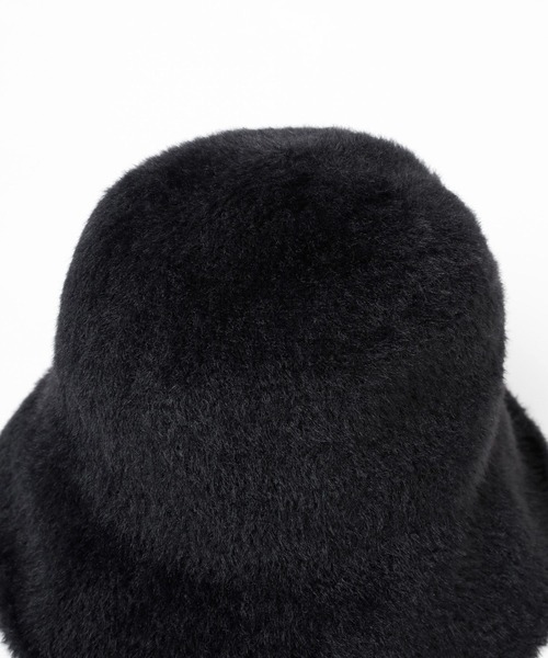 LEPSIM（レプシィム）の「シャギーバケハ　970224（ハット・レディース・アイボリー/ブラック・ONE SIZE）」の17枚目の写真