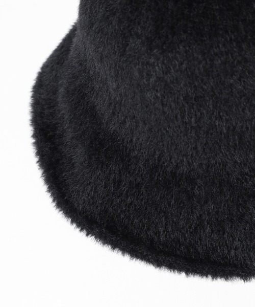 LEPSIM（レプシィム）の「シャギーバケハ　970224（ハット・レディース・アイボリー/ブラック・ONE SIZE）」の18枚目の写真