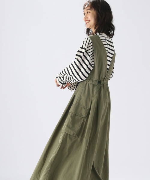 niko and...（ニコアンド）の「【DOD(ディーオーディー)】コラボシボレルヤーツプルオーバー（Tシャツ/カットソー・レディース・ホワイト/スモーク/パープル・FREE）」の5枚目の写真