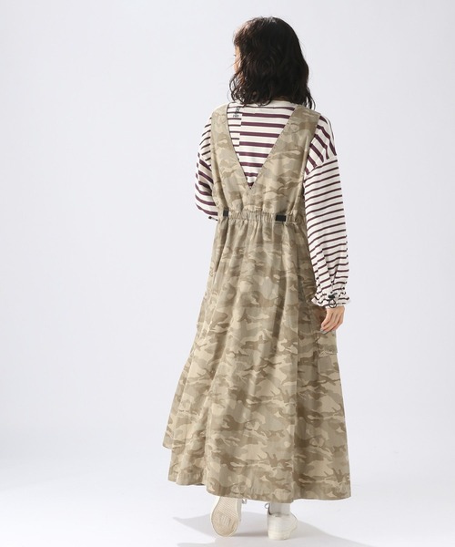 niko and...（ニコアンド）の「【DOD(ディーオーディー)】コラボシボレルヤーツプルオーバー（Tシャツ/カットソー・レディース・ホワイト/スモーク/パープル・FREE）」の10枚目の写真