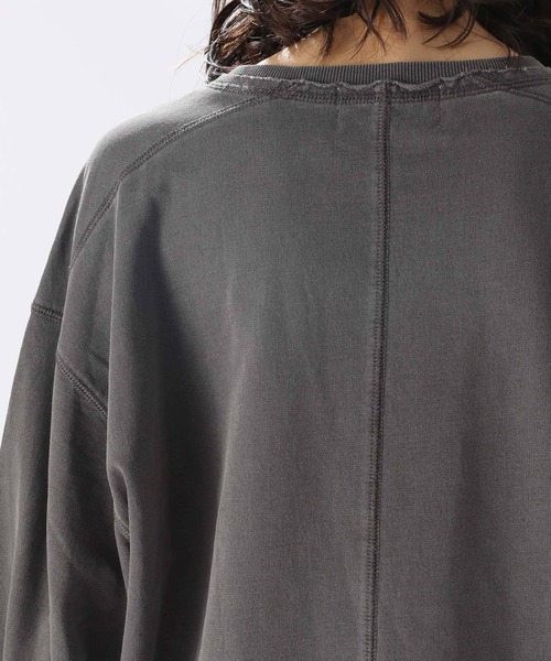 niko and...（ニコアンド）の「【DOD(ディーオーディー)】コラボシボレルヤーツプルオーバー（Tシャツ/カットソー・レディース・ホワイト/スモーク/パープル・FREE）」の19枚目の写真