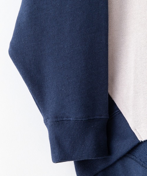 fort point(フォーポイント)の「【FORT POINT/フォートポイント】裏毛 ルーズハイネックPO プルオーバー(Tシャツ/カットソー・レディース・アイボリー/ベージュ/グリーン/マスタード・MEDIUM)」の11枚目の写真