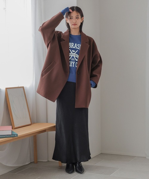 LOWRYS FARM（ローリーズファーム）の「サテンフレアスカート 980536