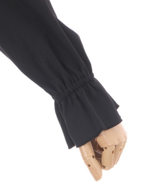 axes femme(アクシーズファム)の「ハイウエストドッキングワンピース(ワンピース・レディース・ピンク/ブラウン/チャコールグレー・FREE)」の13枚目の写真