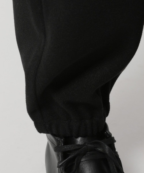 niko and...（ニコアンド）の「カットメルトンイージーパンツ（その他パンツ・メンズ・ナチュラル/ブラック・LARGE/MEDIUM）」の8枚目の写真