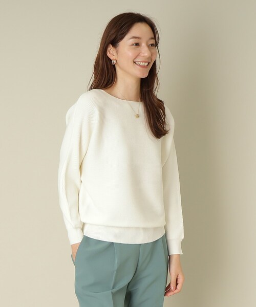 まりもページ Marble Print Jersey High Neck Top - green - Mame Kurogouchi