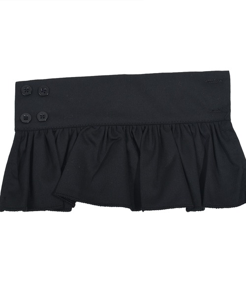 Felt-Maglietta(フェルトマリエッタ)の「調整可能ダブルボタン付きフレア付け袖(アームカバー・レディース・ホワイト/ブラック・FREE)」の14枚目の写真