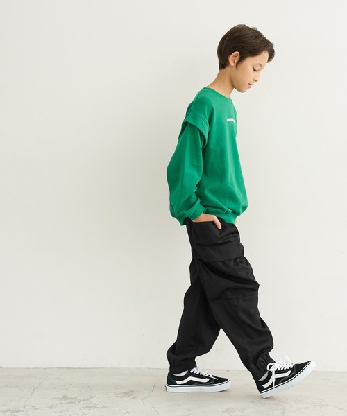 coca(coca)(コカ)の「キッズ カーゴパンツ(カーゴパンツ・キッズ・ブラック/カーキ・130/140/110/120)」の11枚目の写真