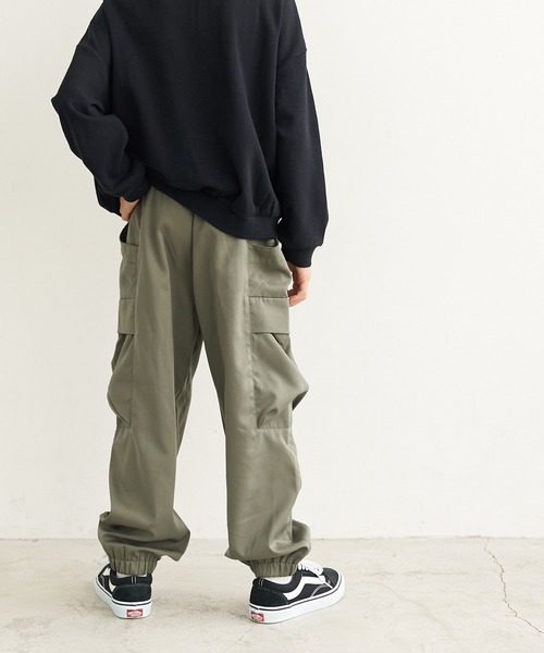 coca(coca)(コカ)の「キッズ カーゴパンツ(カーゴパンツ・キッズ・ブラック/カーキ・130/140/110/120)」の5枚目の写真