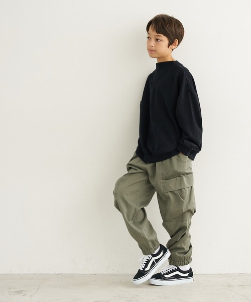 coca(coca)(コカ)の「キッズ カーゴパンツ(カーゴパンツ・キッズ・ブラック/カーキ・130/140/110/120)」の13枚目の写真