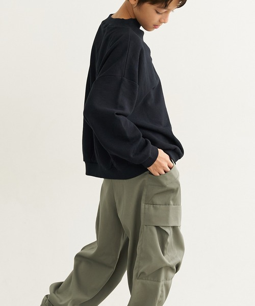 coca(coca)(コカ)の「キッズ カーゴパンツ(カーゴパンツ・キッズ・ブラック/カーキ・130/140/110/120)」の3枚目の写真