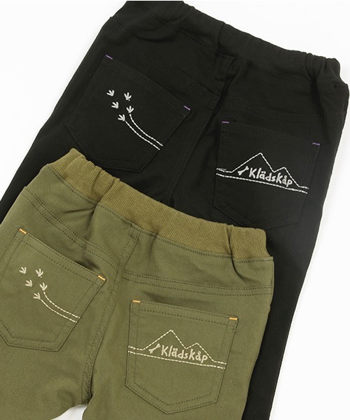 kladskap(クレードスコープ)の「恐竜刺しゅうロング丈ストレートパンツ(その他パンツ・キッズ・カーキ/ブラック・110cm/90cm/100cm/130cm/120cm/80cm)」の14枚目の写真