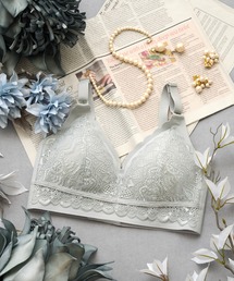 SweetMommy（スウィートマミー）の「まるで素肌  シームレスノンワイヤーレースブラ ［未来ブラ］（ブラジャー・レディース）」