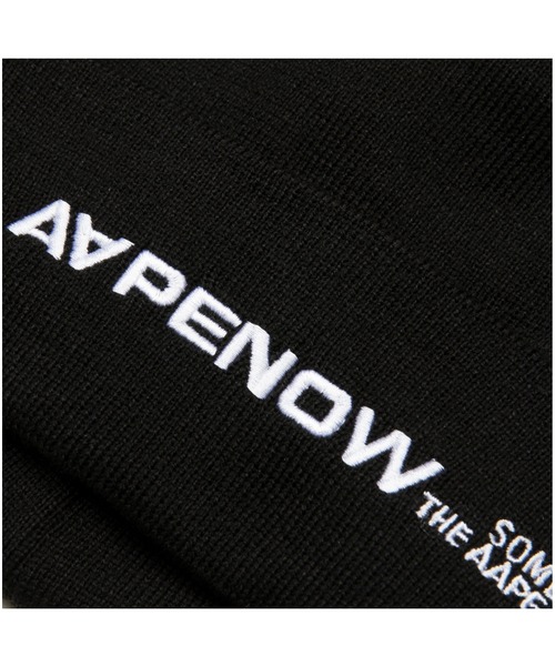 AAPE BY A BATHING APE（エーエイプバイアベイシングエイプ）の「AAPE NOW KINT CAP（ニットキャップ/ビーニー・メンズ・オフホワイト/ピンク系その他/ブラック/アイボリー/イエロー系その他・FREE）」の17枚目の写真