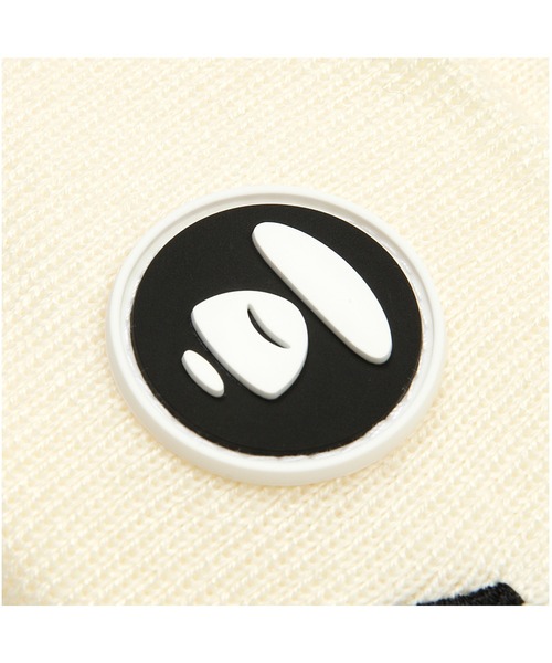 AAPE BY A BATHING APE（エーエイプバイアベイシングエイプ）の「AAPE NOW KINT CAP（ニットキャップ/ビーニー・メンズ・オフホワイト/ピンク系その他/ブラック/アイボリー/イエロー系その他・FREE）」の14枚目の写真