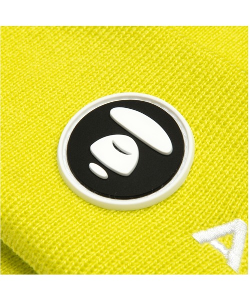 AAPE BY A BATHING APE（エーエイプバイアベイシングエイプ）の「AAPE NOW KINT CAP（ニットキャップ/ビーニー・メンズ・オフホワイト/ピンク系その他/ブラック/アイボリー/イエロー系その他・FREE）」の19枚目の写真