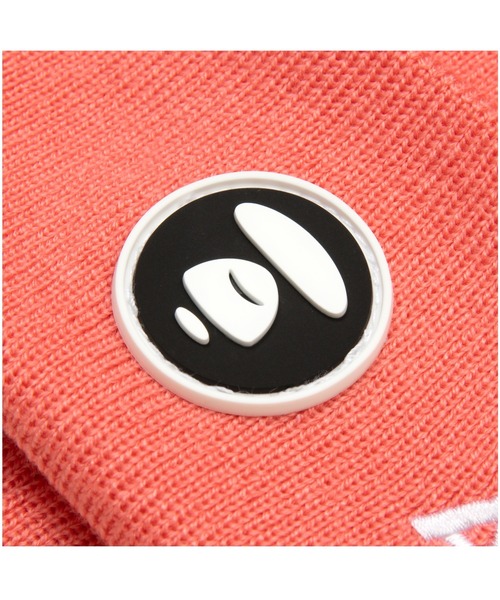 AAPE BY A BATHING APE（エーエイプバイアベイシングエイプ）の「AAPE NOW KINT CAP（ニットキャップ/ビーニー・メンズ・オフホワイト/ピンク系その他/ブラック/アイボリー/イエロー系その他・FREE）」の15枚目の写真