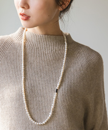 Noble | 【MIHOKOSAKAI】スリーポイントパールロングネックレス(ネックレス)