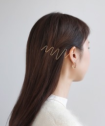 ウェーブラインメタルヘアピン
