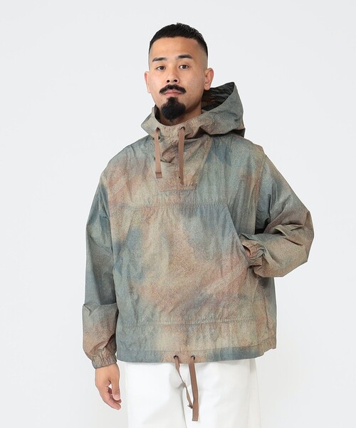 BEAMS PLUS（ビームスプラス）の「BEAMS PLUS / ナイロン カモフラージュ プリント ミリタリー スモック（ブルゾン・メンズ・ベージュ/オリーブ・S/L/XL/M）」の6枚目の写真