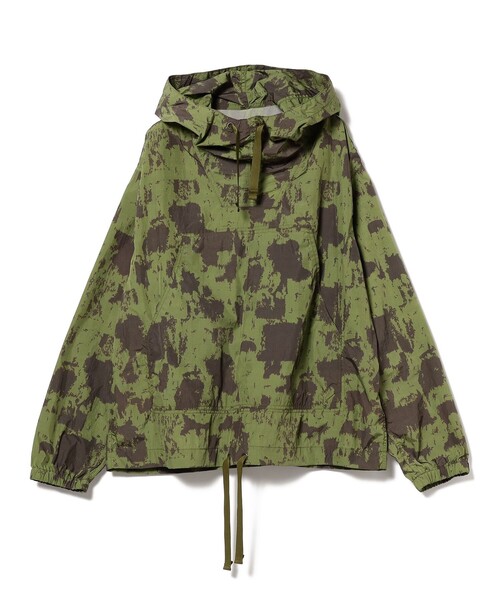 BEAMS PLUS（ビームスプラス）の「BEAMS PLUS / ナイロン カモフラージュ プリント ミリタリー スモック（ブルゾン・メンズ・ベージュ/オリーブ・S/L/XL/M）」の22枚目の写真