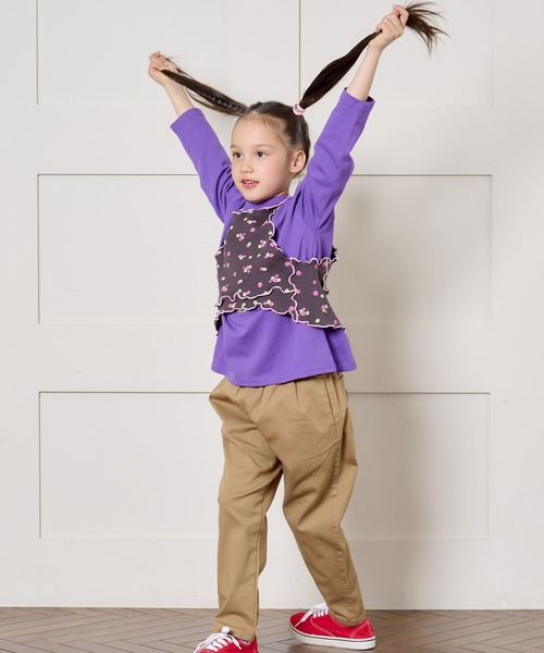 HOGAN RANCH WEAR（ホーガンランチウエア）の「ワッフルメロータンクトップ（kids/S～LL）（タンクトップ・キッズ・オフホワイト/ブラック/ベージュ・S/M/L/LL）」の10枚目の写真