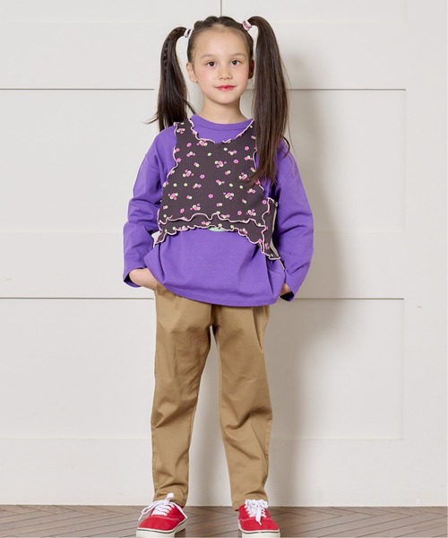 HOGAN RANCH WEAR（ホーガンランチウエア）の「ワッフルメロータンクトップ（kids/S～LL）（タンクトップ・キッズ・オフホワイト/ブラック/ベージュ・S/M/L/LL）」の8枚目の写真