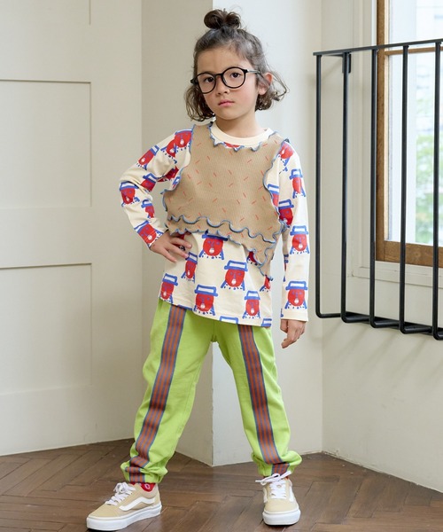 HOGAN RANCH WEAR（ホーガンランチウエア）の「ワッフルメロータンクトップ（kids/S～LL）（タンクトップ・キッズ・オフホワイト/ブラック/ベージュ・S/M/L/LL）」の21枚目の写真