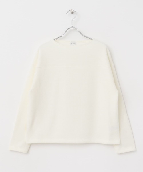 URBAN RESEARCH DOORS（アーバンリサーチドアーズ）の「ウールミックスクォーターフェイスプルオーバー（Tシャツ/カットソー・レディース・アイボリー/ネイビー/グレー系その他・MEDIUM）」の11枚目の写真