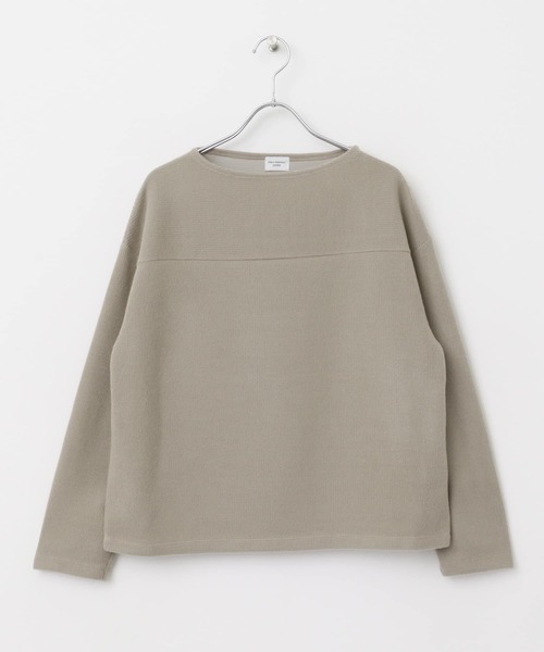 URBAN RESEARCH DOORS（アーバンリサーチドアーズ）の「ウールミックスクォーターフェイスプルオーバー（Tシャツ/カットソー・レディース・アイボリー/ネイビー/グレー系その他・MEDIUM）」の13枚目の写真