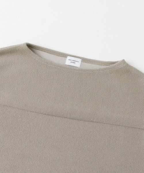 URBAN RESEARCH DOORS（アーバンリサーチドアーズ）の「ウールミックスクォーターフェイスプルオーバー（Tシャツ/カットソー・レディース・アイボリー/ネイビー/グレー系その他・MEDIUM）」の14枚目の写真
