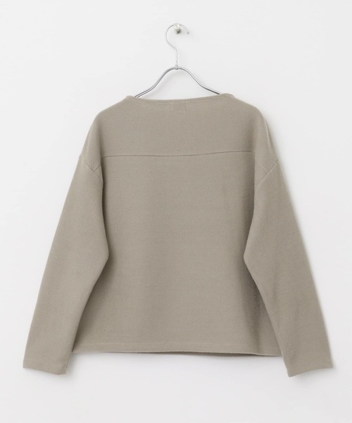URBAN RESEARCH DOORS（アーバンリサーチドアーズ）の「ウールミックスクォーターフェイスプルオーバー（Tシャツ/カットソー・レディース・アイボリー/ネイビー/グレー系その他・MEDIUM）」の15枚目の写真