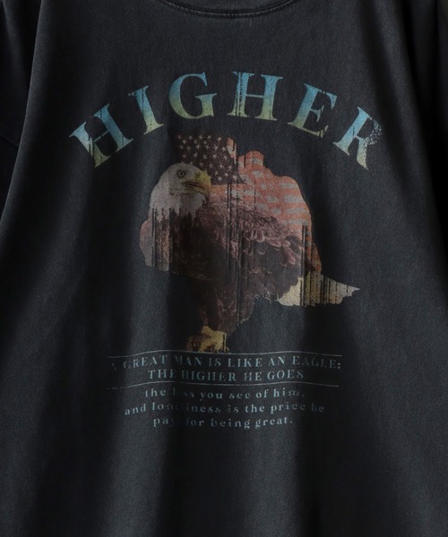 SITRY(シトリー)の「Pigment Classical Graphic T-shirt/オーバーサイズ ピグメント加工 ヴィンテージライク ロックプリント Tシャツ ロンT レディース メンズ(Tシャツ/カットソー・メンズ・グレー系その他/チャコール/グレー系その他2・M/L)」の6枚目の写真