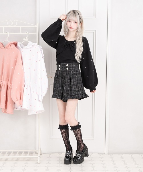 Pal elfy（パルエルフィー）の「パールリボンニットプルオーバー