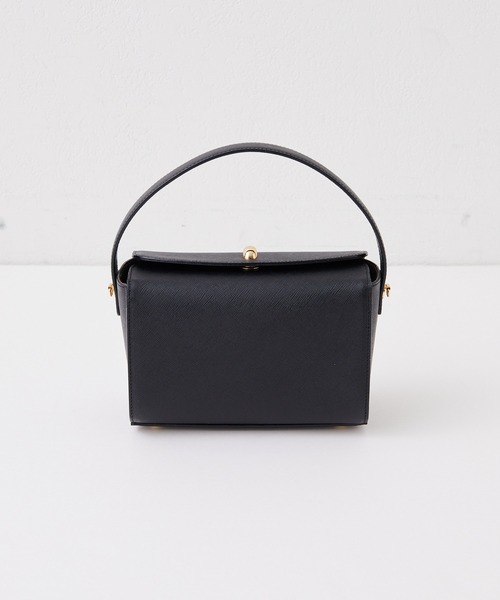 Whim Gazette（ウィムガゼット）の「【Hoaw.】チェーンワンハンドルバッグ（ハンドバッグ・レディース・アイボリー/ブラック・FREE）」の8枚目の写真